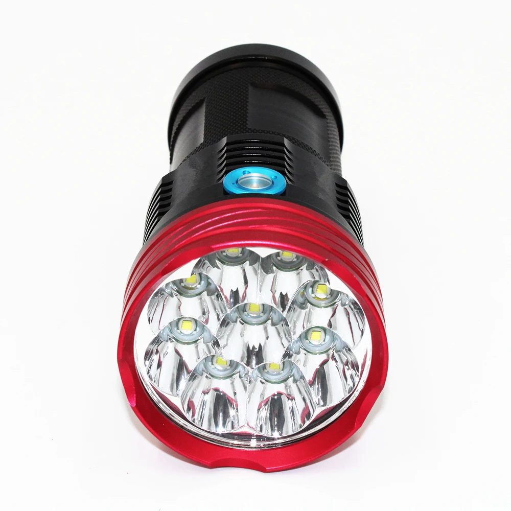 

High power flashlight 10000 lumens 9 x CREE XM-L T6 LED Flashlamp Torch Lights