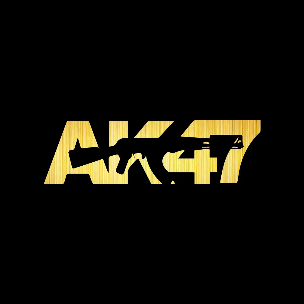 15*5 3 см Новый Стиль Dazzle AK47 Стильные наклейки для винтовки индивидуальные