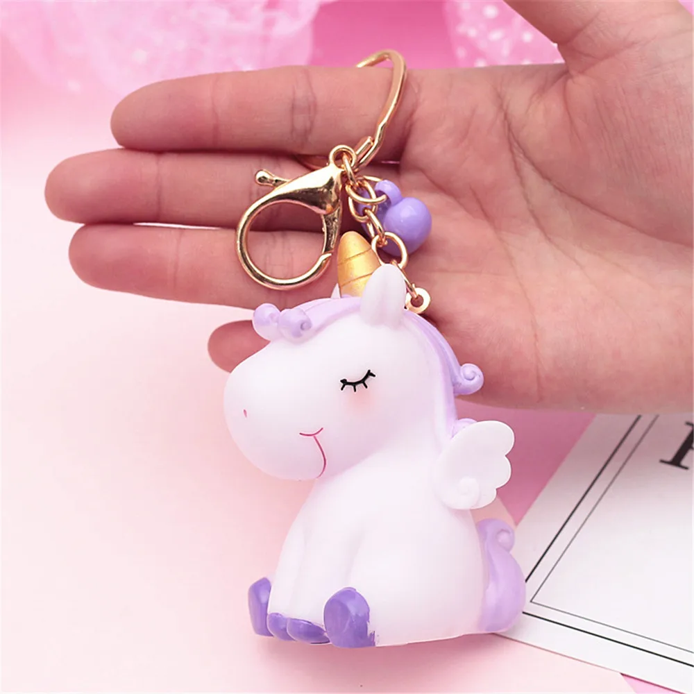 Unicorn Pendant Squeezable Keychain 18 8888316462_2116471612