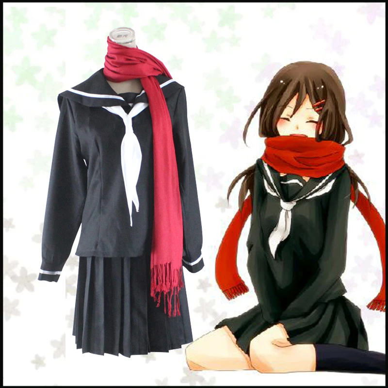 Аниме MekakuCity актеры Kagerou Project Tateyama Ayano костюмы косплей школьная форма на Хэллоуин| |