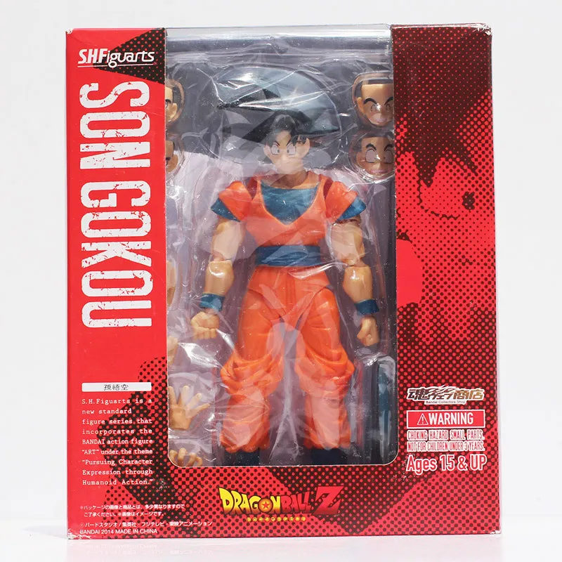 16cm Anime Dragon Ball Super Son Gokou Figures Toys SHFiguarts Dragon Ball Z PVC Action Figure Collection Model Toy for Boys