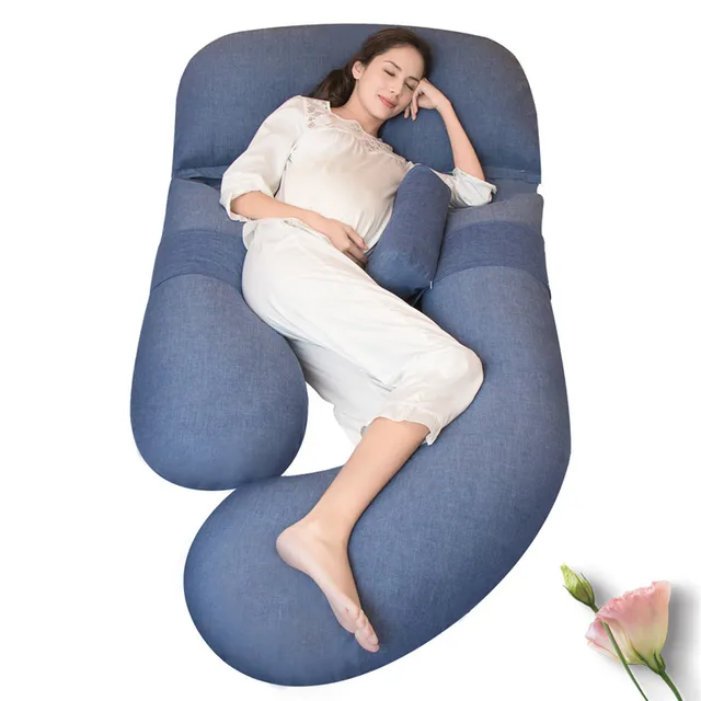 Adjustable 170*80CM Big Size U Shaped Pregnancy Sleeping Pillows