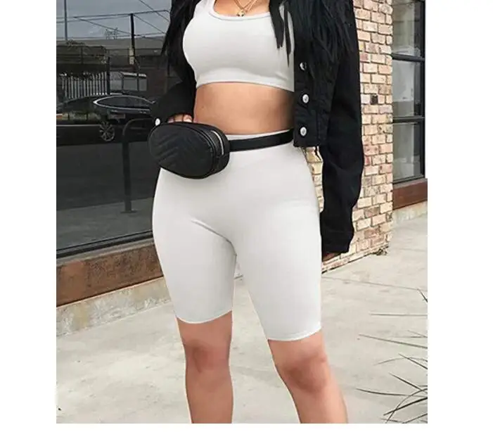 

Women's High Elastic Fitness Casual Leggings Tights Running Sportswear Lady Knee Length Pants Quick Drying Training Capris Pant