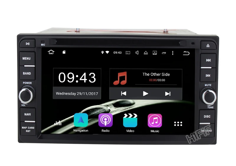 Flash Deal 4+32G Octa Core Android 8.0 car radio for Toyota Corolla EX Universal Fortuner Hilux car dvd player with steering-wheel,GPS RDS 3