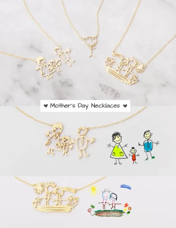 

FYN205 FY Jewelry New Arrival Special Copper Personalized Engrave Picture Necklace Best Gift for Children