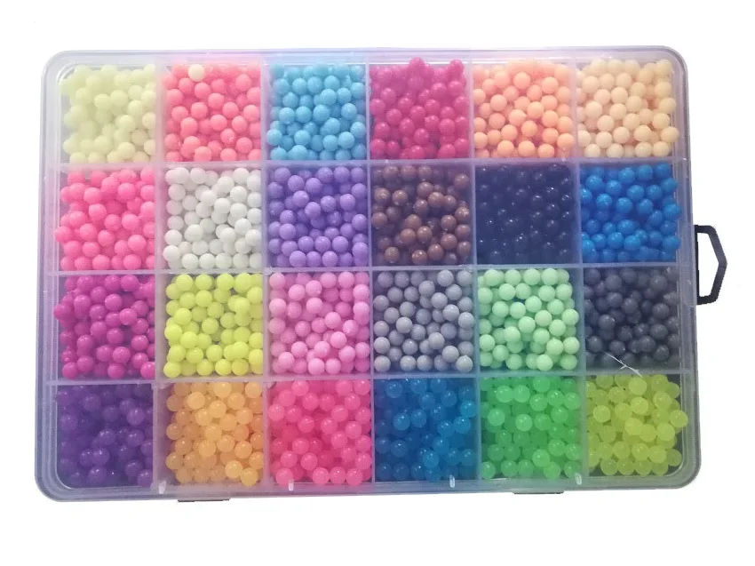 24 цвет 2400 шт. и 3600 ps/bag воды Hama спрей волшебный бисер DIY puzzle игрушки perler забавная игра точат образования игрушки для детей подарок