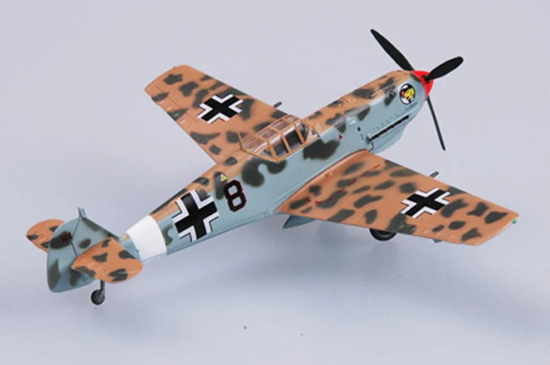 Труба 1: 72 Пособия по немецкому языку air force BF109E fighter 37277 Готовые модели продукта