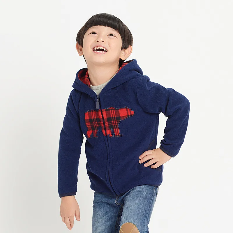 Children kids clothing baby boys jackets coats hooded cute boys
