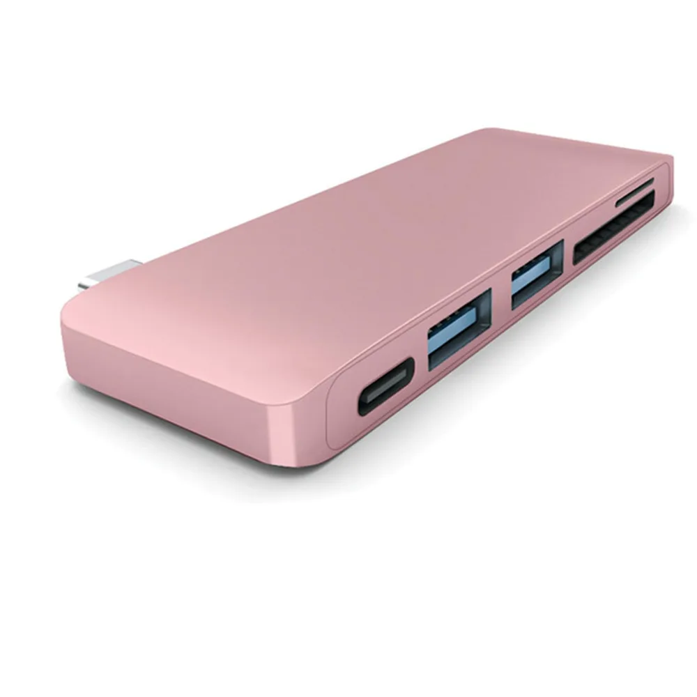 5 in1 USB c Hub 3.0 Тип-C адаптер для Macbook Pro зарядки синхронизации данных Card Reader