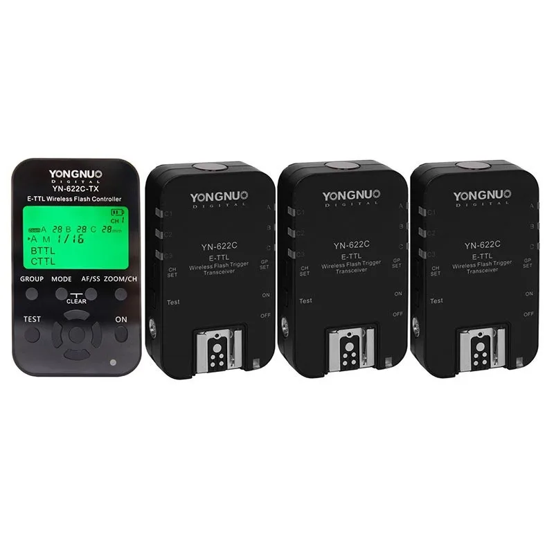 Yongnuo-YN-622C-YN622C-Wireless-I-TTL-Flash-Trigger-1-x-YN-622C-TX-YN622C-TX