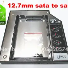 SATA 2nd HDD HD Жесткий Драйвер Caddy для 12,7 мм универсальный CD/DVD-ROM Оптический Bay