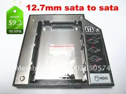 SATA 2nd HDD HD Жесткий Драйвер Caddy для 12,7 мм универсальный CD/DVD-ROM Оптический Bay