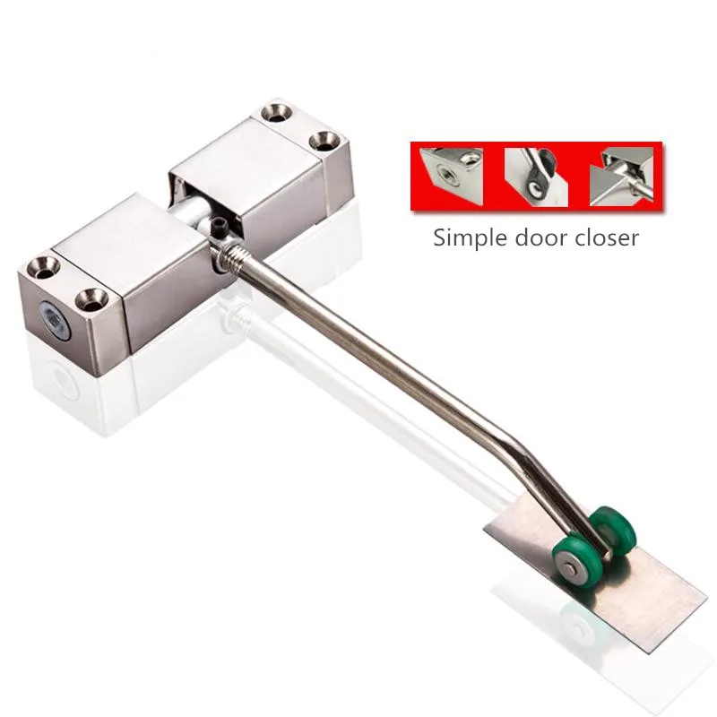 

Closed door automatic door closing door shutter cushioning door small simple light stealth spring adjustable 180 degrees