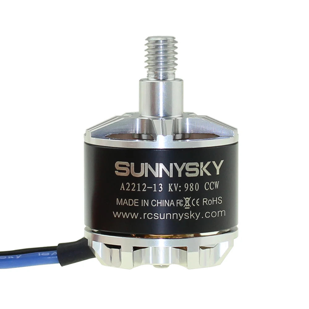 Sunnysky Angel A2212-9 A2212 1400kv II 980KV 2450KV бесщеточный двигатель Мультикоптер KK Квадрокоптер