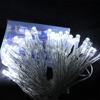 

10pcs/Lot 3M Battery Operated LED String Lights 30 Leds Fairy String Garland for Party Wedding Decoration Flasher Fairy Lights