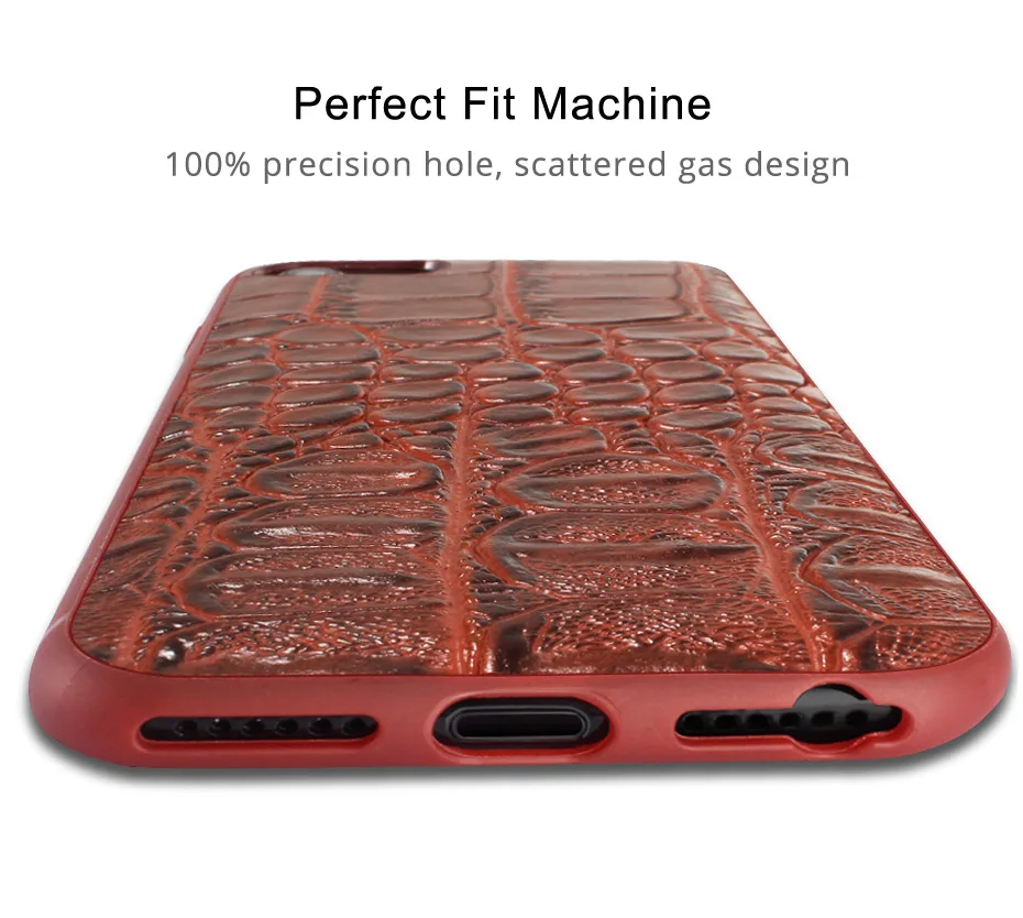 NKOBEE For iPhone8 Case Leather Crocodile 3D Coque For iPhone 8 Plus Case Luxury Silicone TPU Cover For iPhone 8plus Case Slim (4)