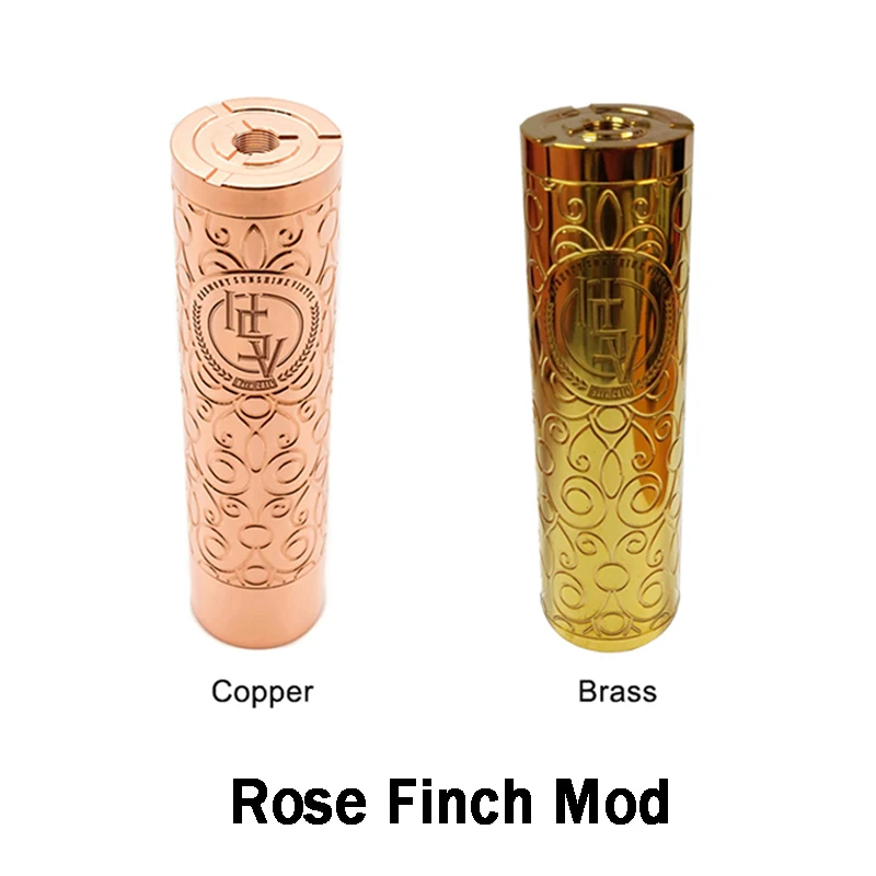 asMODus Rose Finch Mech Mod земной магнит электронная сигарета механический мод Vape Fit один 18650 батарея испаритель