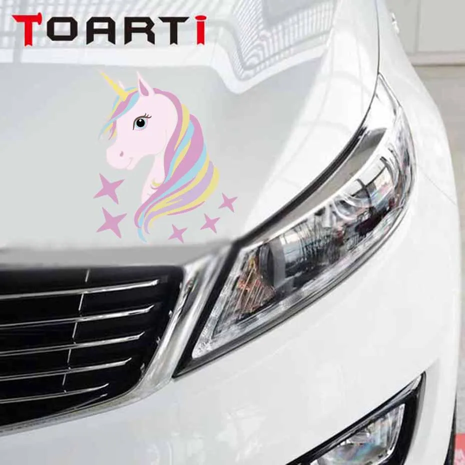 Unicorn & Stars Light Switch Decals Novelty Removable  High Quality Car Body Wall Sticker For Children Room Funny Decoration (4)