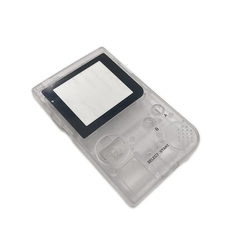 5 шт. Замена Ремонт полный корпус Корпус пакет чехол для карманная приставка Game Boy GBP - Цвет: clea case black lens