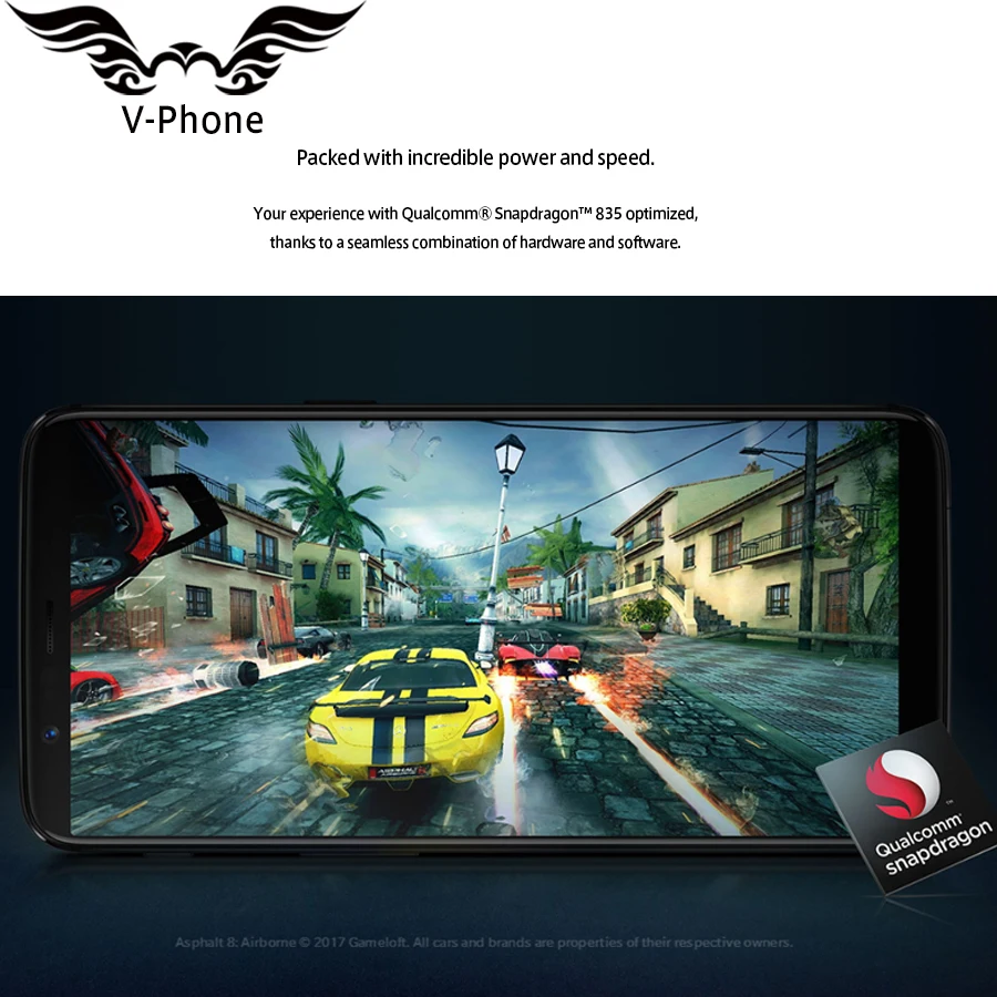 6.01 inch Oneplus 5T 8GB 128GB 4G Mobile Phone Android Snapdragon 835 Octa Core 16MP 20MP Dual Back Cameras NFC Smartphone