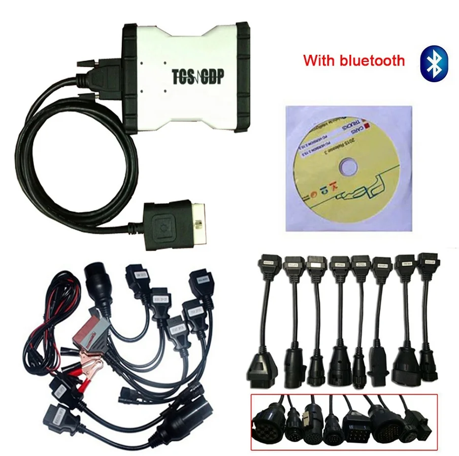 

Best match Car Diagnostic tools white vd tcs CDP Pro plus cdp+with bluetooth For Cars/Trucks Auto obd OBD2 Scanner