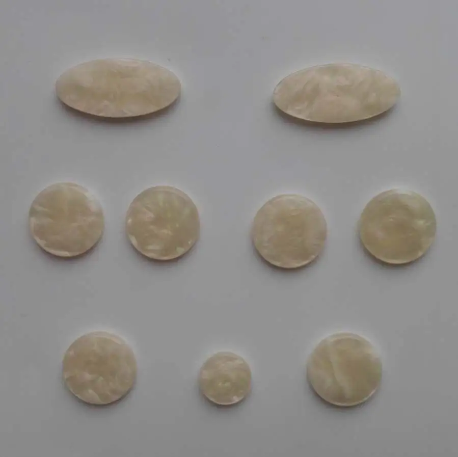 

3 Sets Plastic Alto Tenor Saxophone Pearl Key