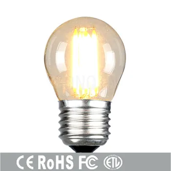 

Vintage LED Edison Bulb E27 E14 Real watt 6W 12W 18W 24W LED Filament Light Vintage LED Bulb Lamp 220V 110V Retro Candle Light
