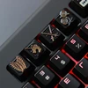 Keycap, аниме Атака Титанов, цинково-алюминиевая механическая клавиатура, keycap для персонализации, механическая клавиатура для ПК, высота R4 ► Фото 2/6