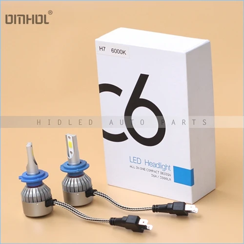 

Free Shipping OMHOL 1 Set 30w With Fans LED Headlight Bulbs For All Kinds of Vehicles