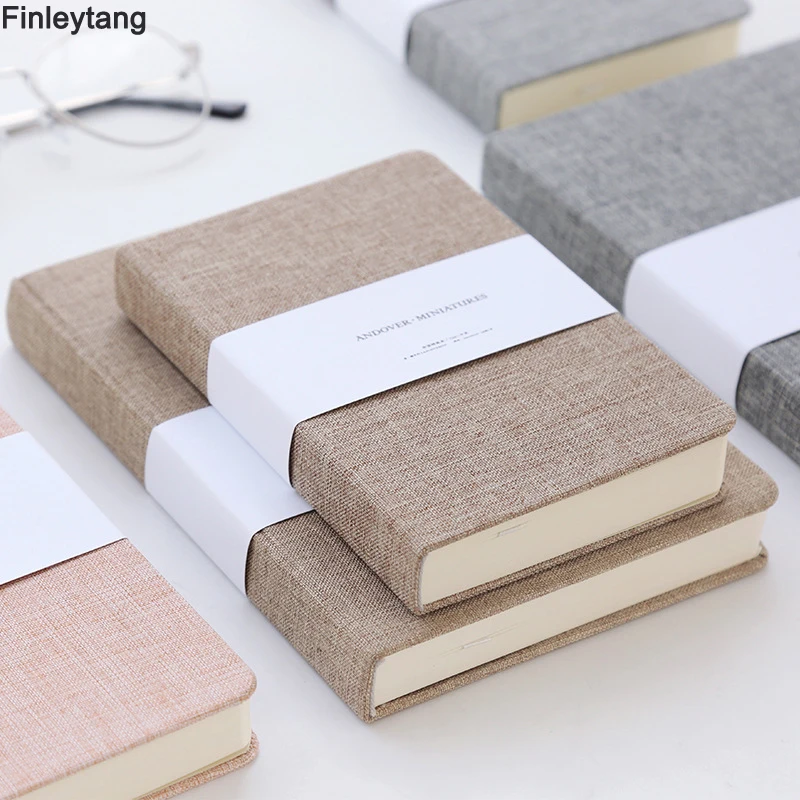 New Blank Notebook Fashion Office Personal Diary/week Planner/agenda Fashion Colorful Blank Horizontal Notepad School Stationery