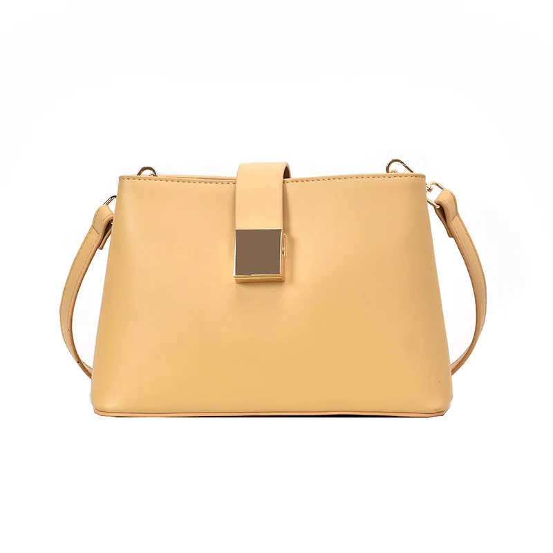 

British Fashion Simple Small Square Bag Women's Designer Handbag 2019 High-quality PU Leather Chain Mobile Phone Shoulder bags