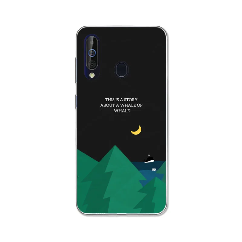 For Samsung Galaxy A60 Case,Silicon map view Soft TPU Back Cover for Galaxy A60 SM-A606F A606F/DS protect Phone cases