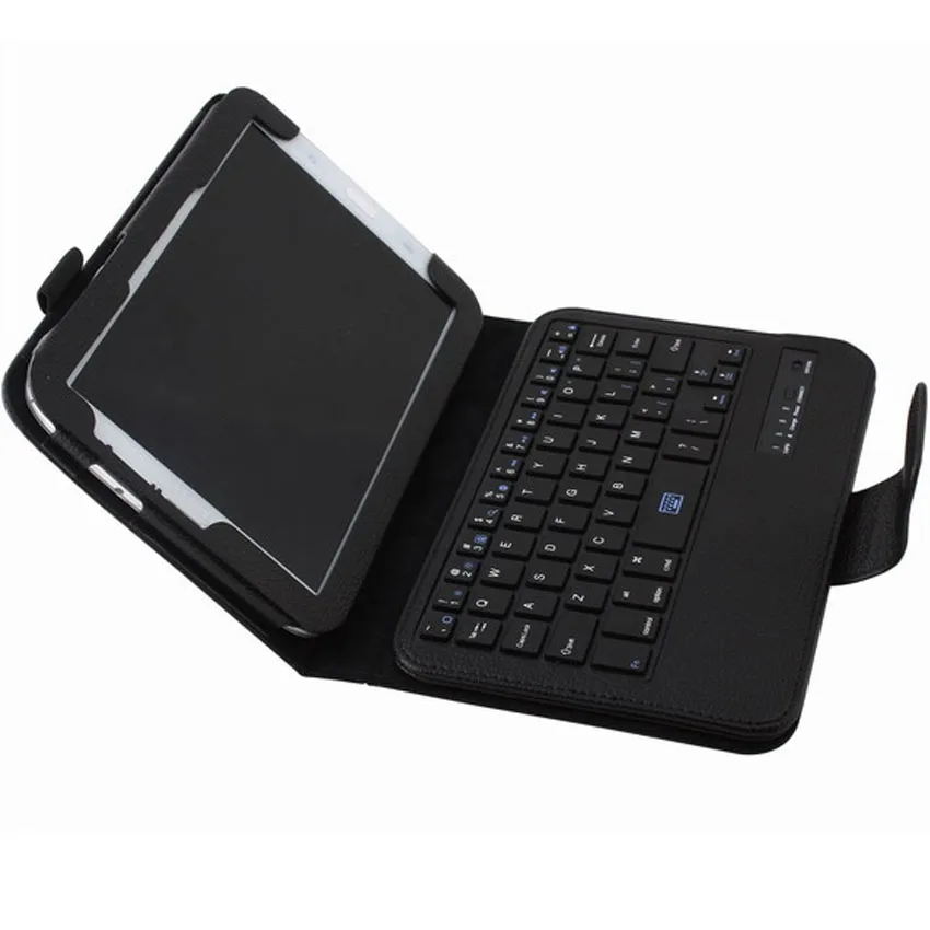 Removable Wireless Bluetooth Keyboard for Samsung Galaxy Note 8.0 N5100 N5110 Tablet Flip PU