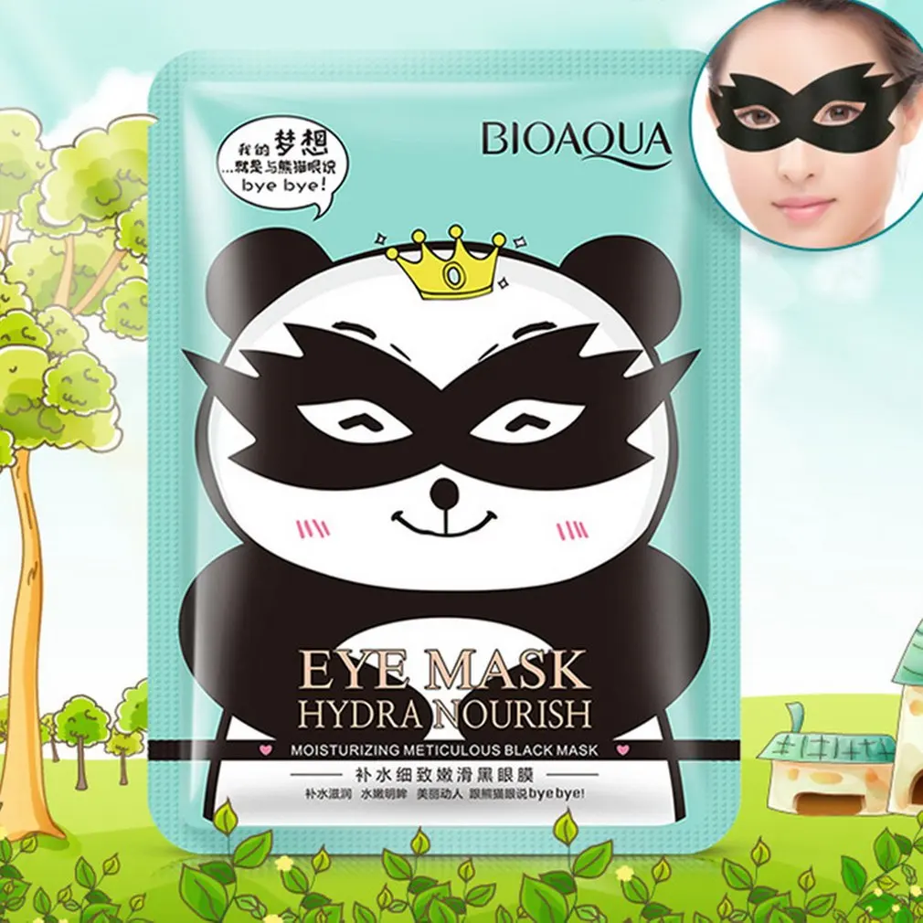 

panda eye mask moisturizing moisturizing eye bags dark eye care compact collagen korean cosmetics