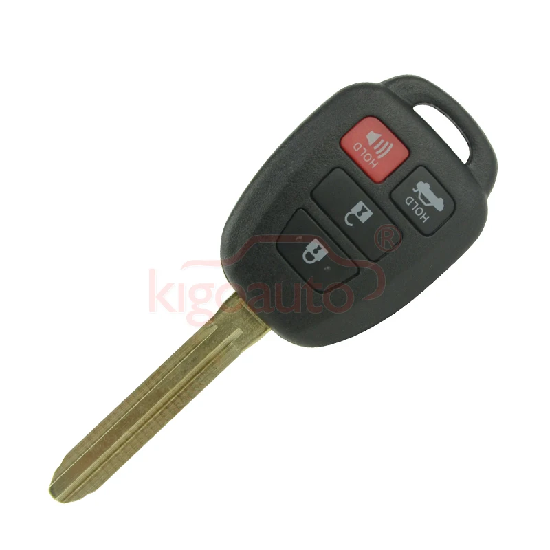HYQ12BDM Remote key 4 button toy43 blade 314 4Mhz with G chip for Toyota Camry 2012