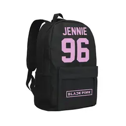 Zshop черный розовый рюкзак JENNIE LISA Daypack