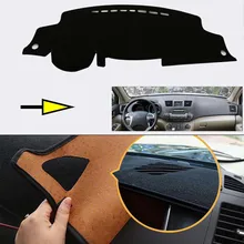 Фирменная Новинка подкладке приборной панели ковров photophobism защитный коврик для Toyota Highlander 2009-2013