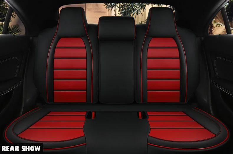 На заказ только заднее автомобильное сиденье Чехол для Mercedes-Benz gla200 gla260 cl200 cla 220 cla260 A 180 A200 автомобильные аксессуары Стайлинг - Название цвета: Red