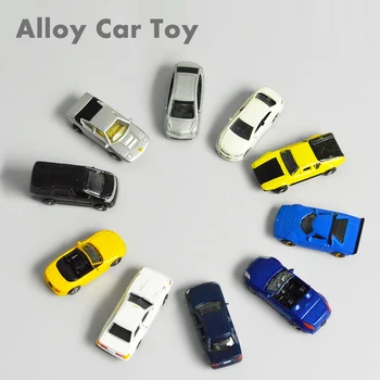 

10pcs N 1:150 Scale 3.8cm Alloy Model Car Toys Miniature Color Transportations For Diorama Architecture Street Road Scene Making
