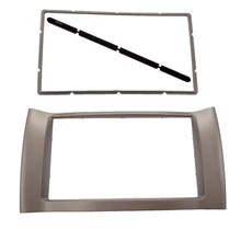 Автомобильная Радио фасция 2DIN Автомобильная установка DVD рамка Dash комплект для CHERY A1 2010 рамка Dash комплект фасции Радио Рамка комплект