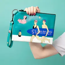 PU leather day clutch bags for girls with original design YIZI (FUN KIK)