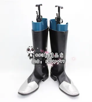 

Fate Unlimited Codes Diarmuid Ua Duibhne Black Adult Cosplay Shoes Boots X002