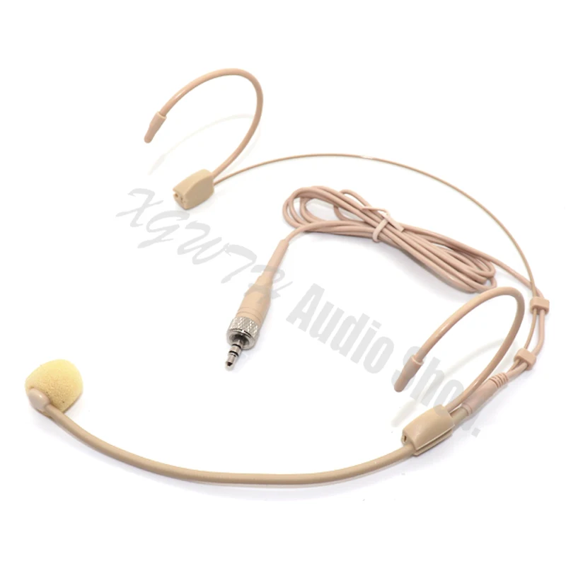헤드 헤드마이크 헤드셋 다이나믹 마이크, 젠하이저 G3 G2 XS 라디오 시스템용, 3.5mm 잠금 스테레오, 단방향 카디오이드 마이크
