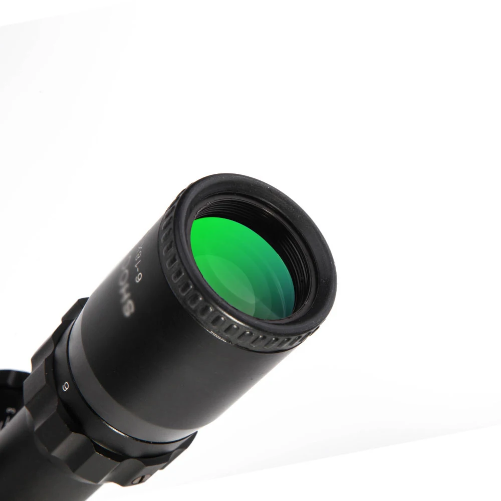 LUGER 6 18X50 Охотничья винтовка с длинным глазом Mil Dot Crosshair Тактический оптический