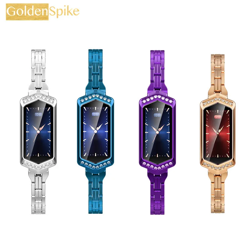 

B78 Smart Band Heart Rate Monitor Fitness Tracker IP67 Waterproof Sport Bracelet for Android IOS smart watch for lady mi band 4
