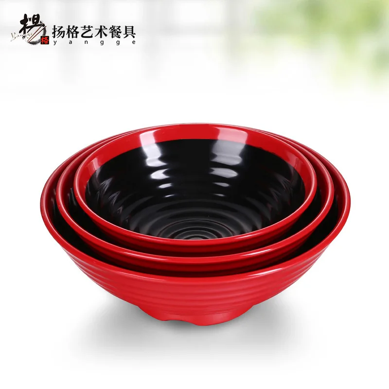 3 pcs/set Japanese Bowls Melamine Home Rice Soup Bowls Set Japanese