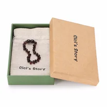 Baltic Amber браслет для взрослых(вишня)-2 размера