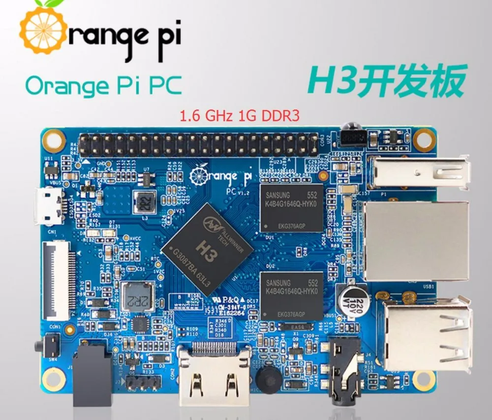 Оранжевый pi one beyond raspberry pi 2 zero raspberry макетная плата 1,6 ГГц 1 ГБ DDR3