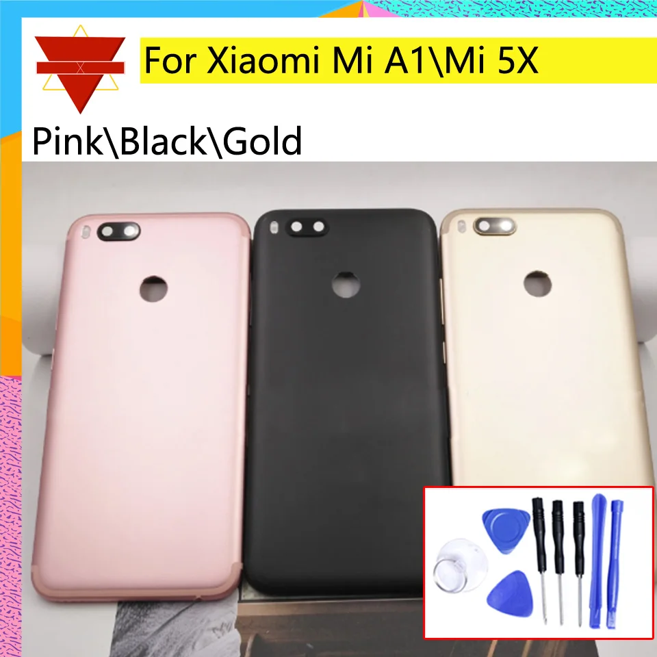 Чехол на заднюю крышку для Xiaomi Mi A1 задняя крышка аккумулятора задняя крышка для Xiaomi Mi 5x A1 Houisng Дверь Корпус Шасси