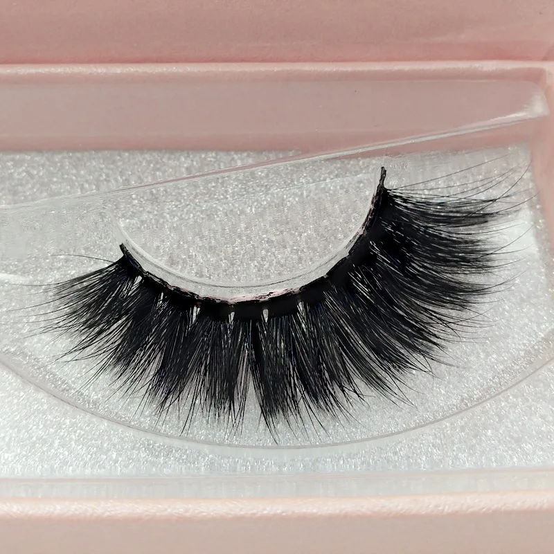 3d Mink False Lashes Natural Mink Thick False Eyelashes Extension Lashes Make Up Set Soft Nagaraku Pink Beauty Box Handmade Hot (23)